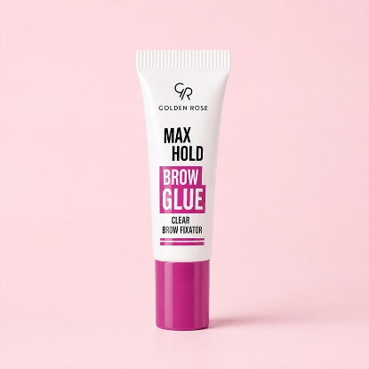 خرید چسب ابرو گلدن رز مدل Max Hold سری Brown Glue | نیلوا
