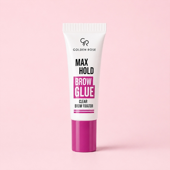 خرید چسب ابرو گلدن رز مدل Max Hold سری Brown Glue | نیلوا